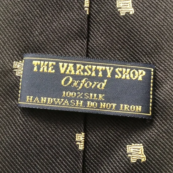 University of Oxford College Tie, Crest Silk Design